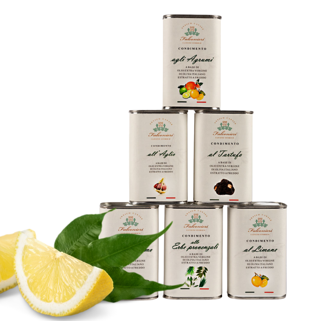 Olio aromatizzato al limone - Latta 250ml