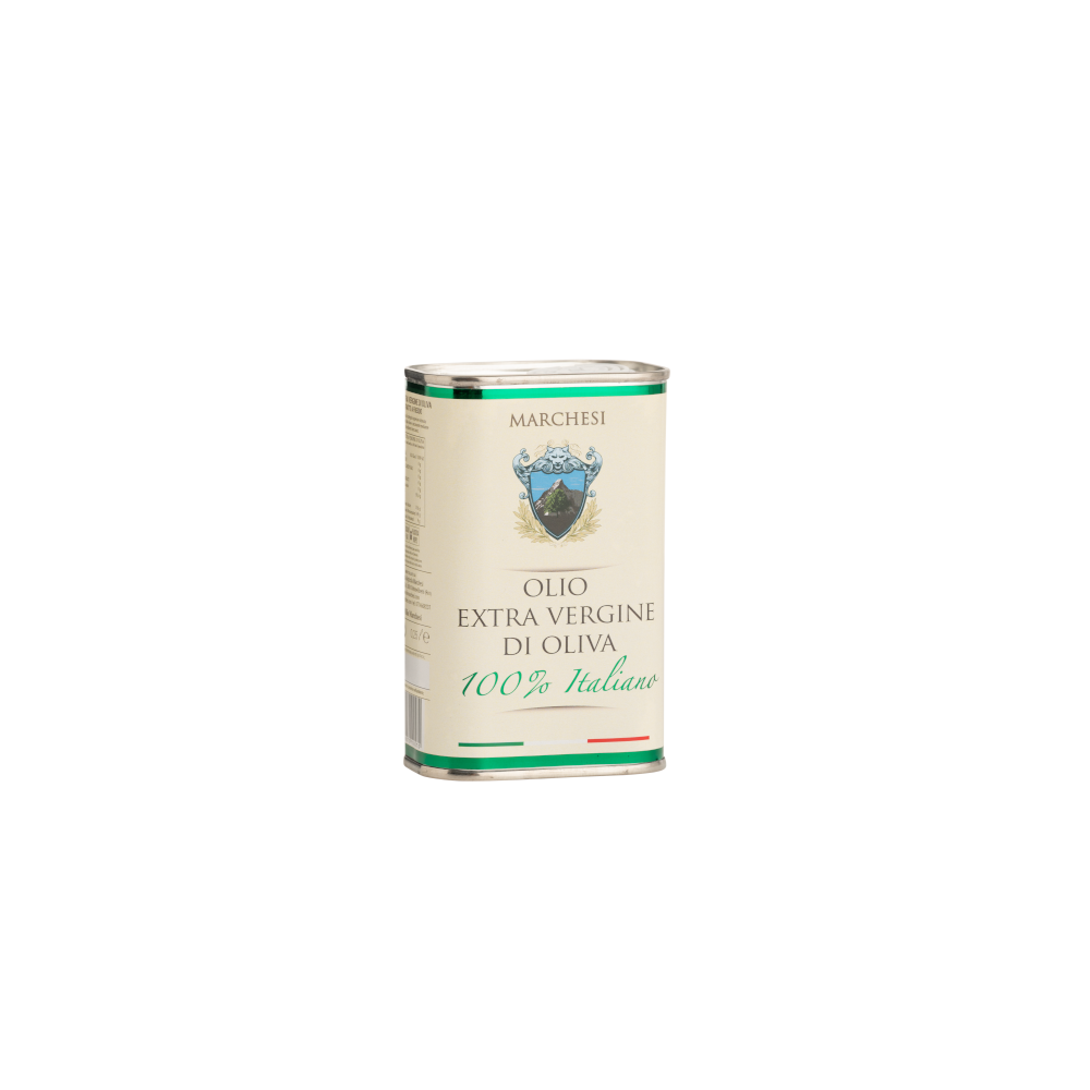 Olio e.v.o. estratto a freddo 100% Italiano - Latta 0,5 Lt